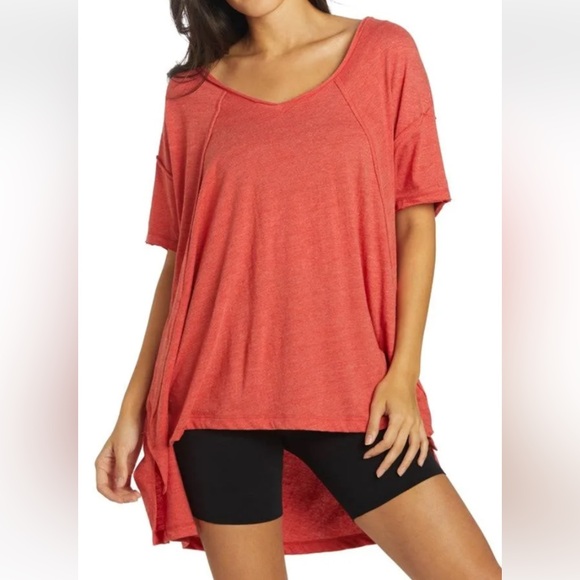 Free People Movement City Vibes Tee Black - Picture 2 of 7